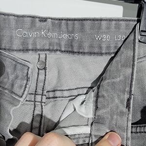Calvin Klein Gray Skinny Jeans